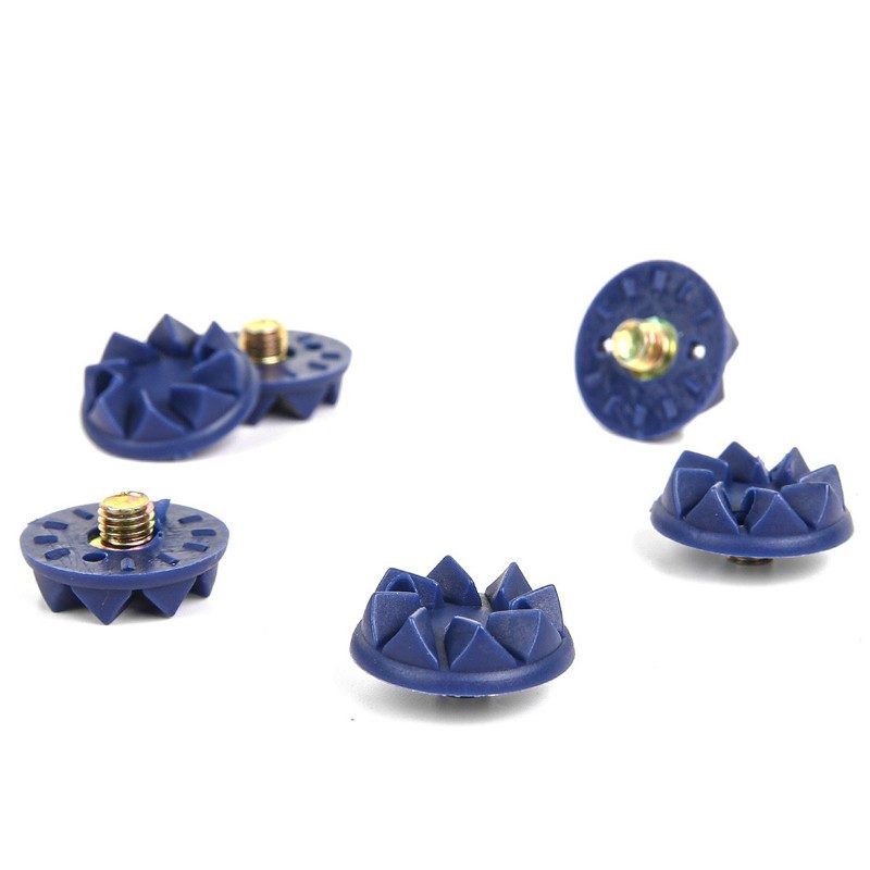 22x Blue Cricket Spikes Screw In Studs Shoe Accessories With Tool U – view 6