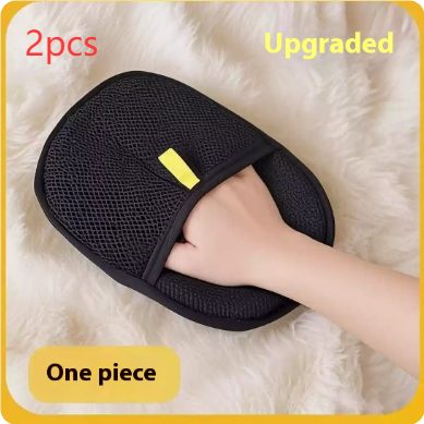 Pet Hair Remover Mitt Pet Hair Remover Gloves Deshedding Brush Glove For Dog Cat Rabbit With Long Short Curly Hair – Hair Removal Gloves