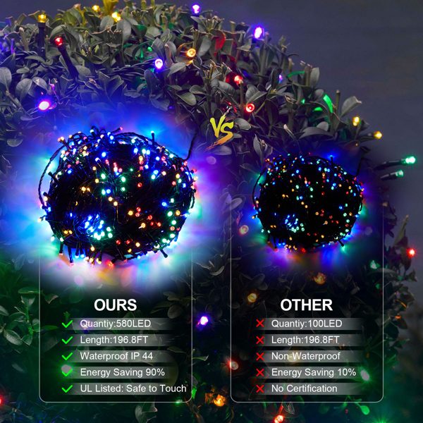Conventional Light String Color-M-60-meter 580 Light – view 3