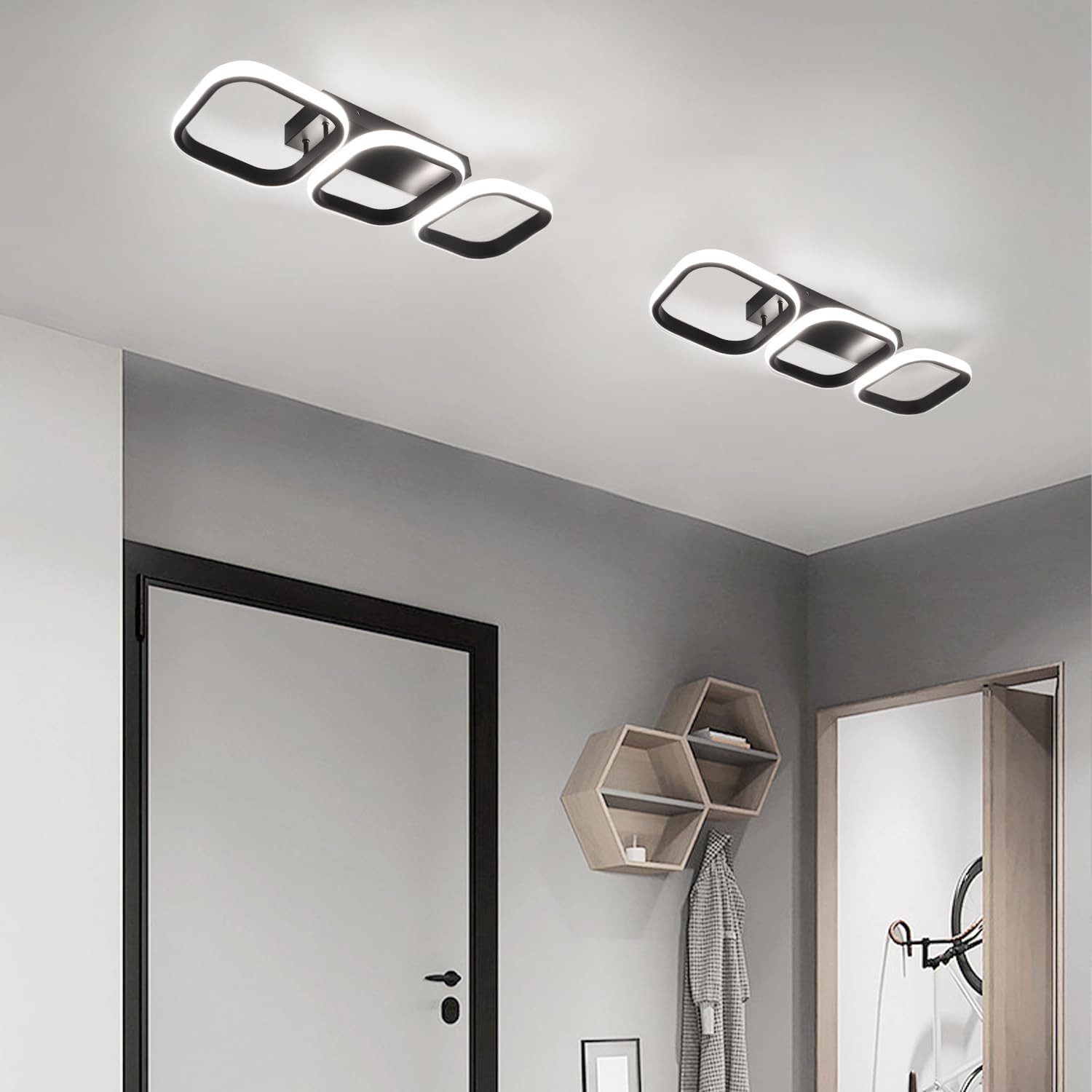 LED Ceiling Light Chic Lights Modern Kitchen Living Room Bedroom Lamp Dimmable – view 9