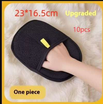 Pet Hair Remover Mitt Pet Hair Remover Gloves Deshedding Brush Glove For Dog Cat Rabbit With Long Short Curly Hair – Hair Removal Gloves