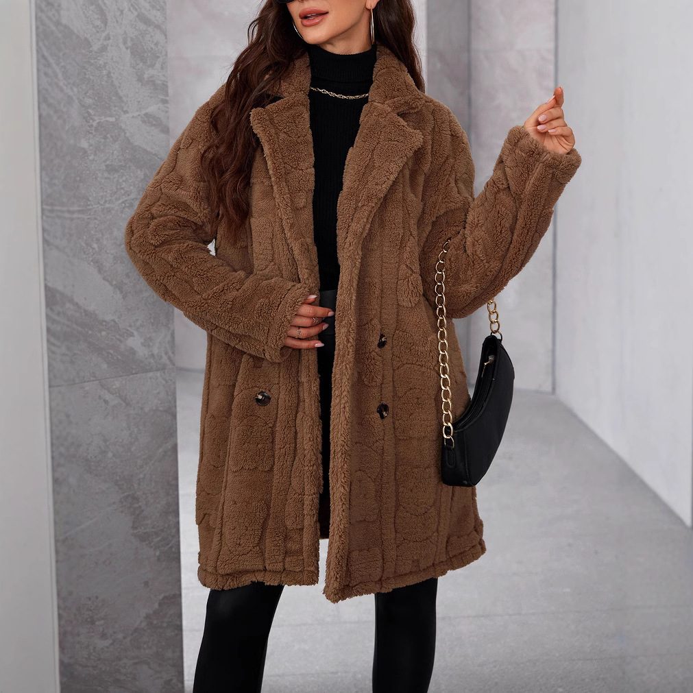 Fashion Personality New Loose Overcoat Women – view 3
