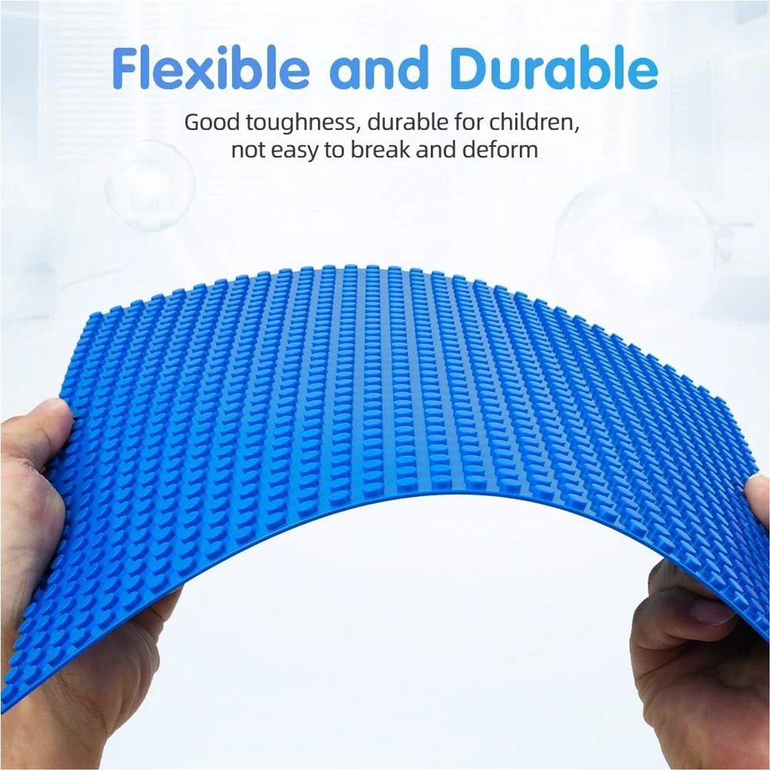 9pcs Building Block Baseboard, Educational Accessories, Toy Baseboard, Wall Base – view 3