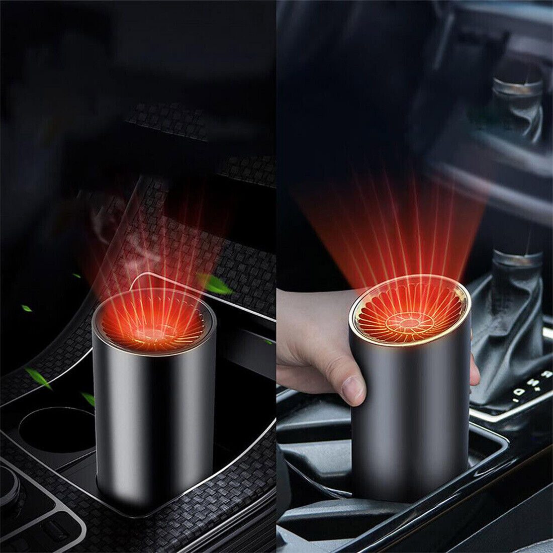 12V Car Heater Demister Defogger Practical Window Windshield Defogging Defrosting Heater Heating Cooling Fan Auto Accessories – view 8