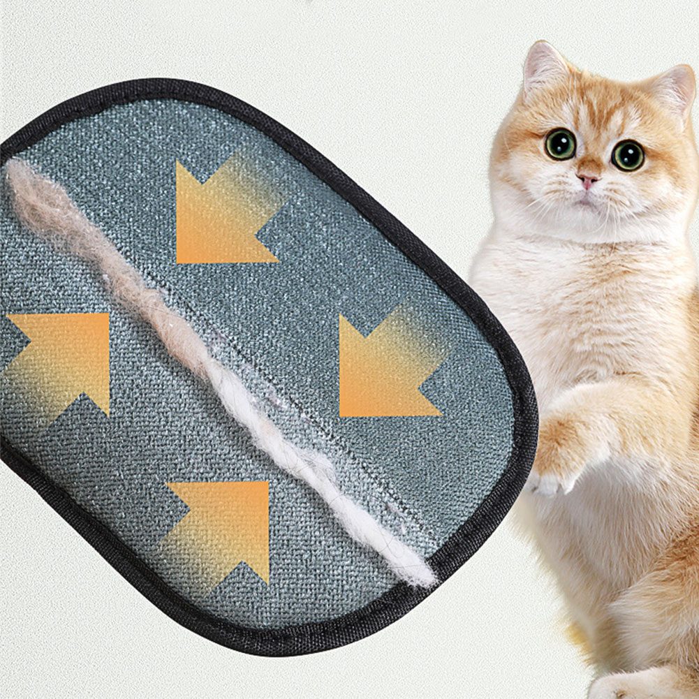 Pet Hair Remover Mitt Pet Hair Remover Gloves Deshedding Brush Glove For Dog Cat Rabbit With Long Short Curly Hair – view 27