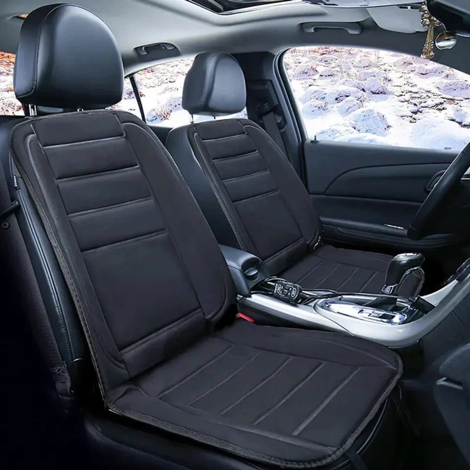 12V Car Seat Pad Cushion Cover Heating Heater Heated Cold Winter Warm Universal – view 8